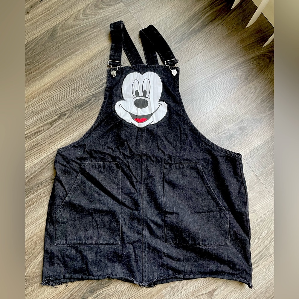 Mickey Mouse overalls black dress
